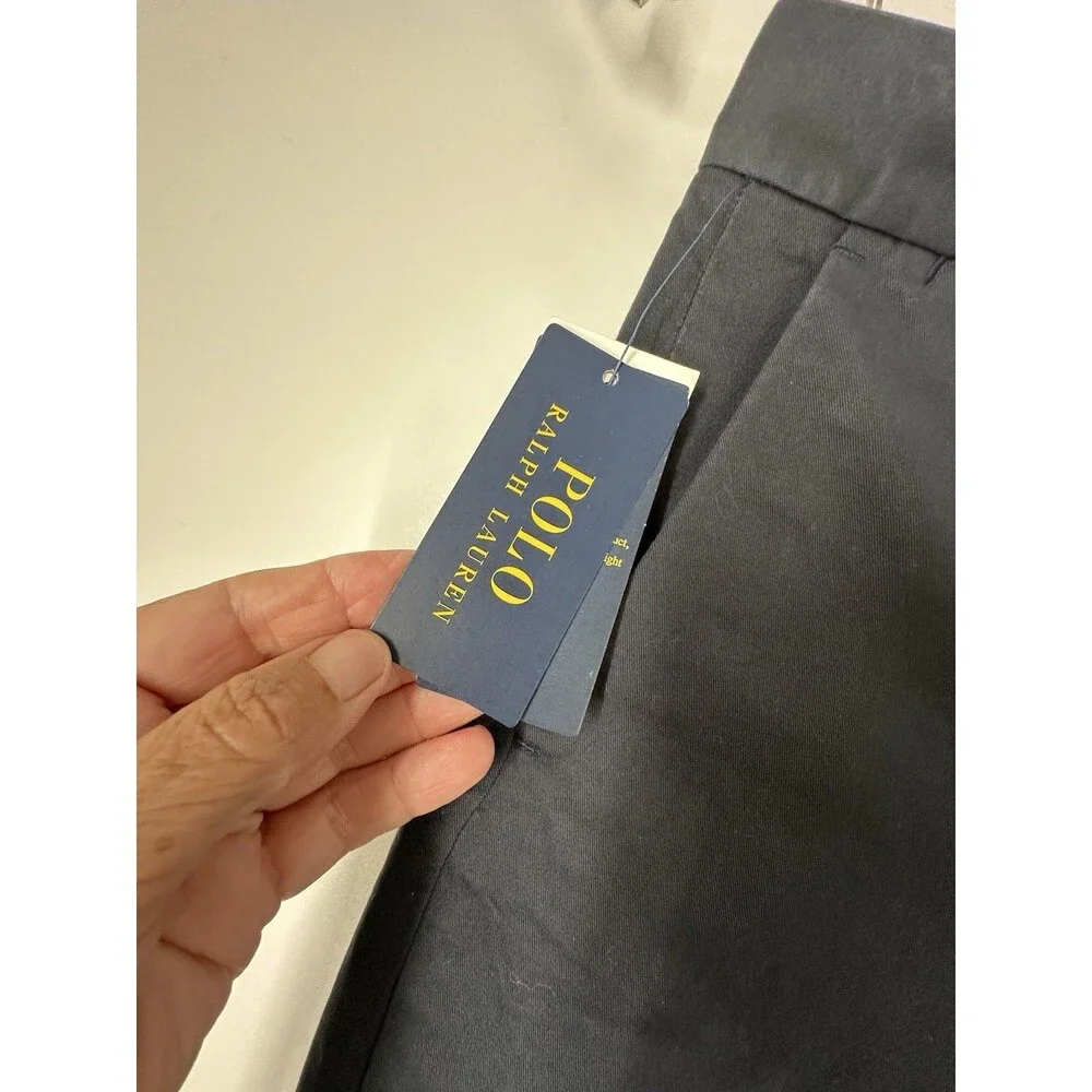 NEW Polo Ralph Lauren~35x32~Men's Navy Stretch straight  Fit Pants $98 NWT